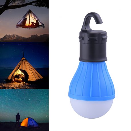 Portable Tent Lantern Soft Outdoor Camping Light LED Fishing Lamp